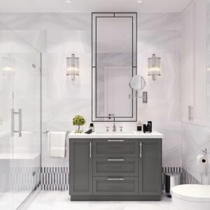 Minimalist, uncluttered design with ample blank area.